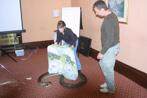 Our husbandry course at the Reptile Zone