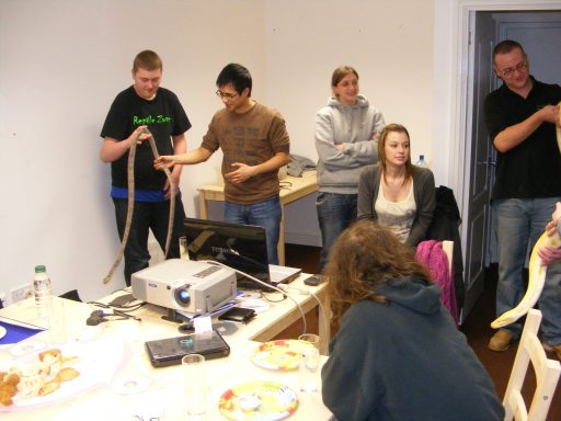 Our husbandry course at the Reptile Zone